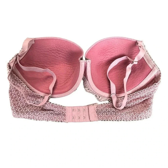Victoria Secrets Dream Angel‎ 34DD pink lace bra - Picture 3 of 5